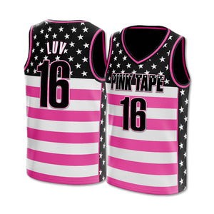 Pink Tape Jersey