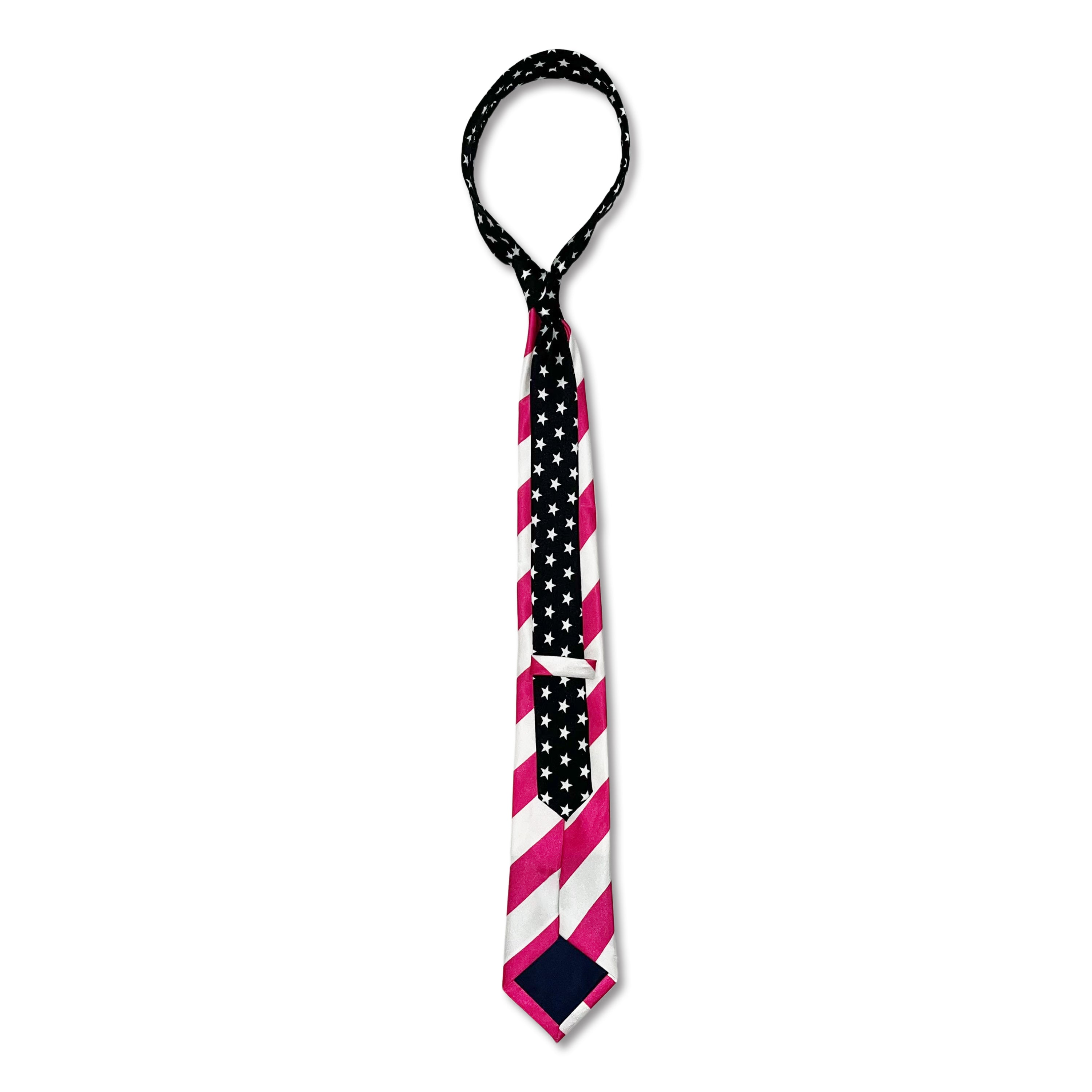 Pink Tape Tie