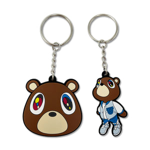 Graduation Bear Keychains (Set of 2)