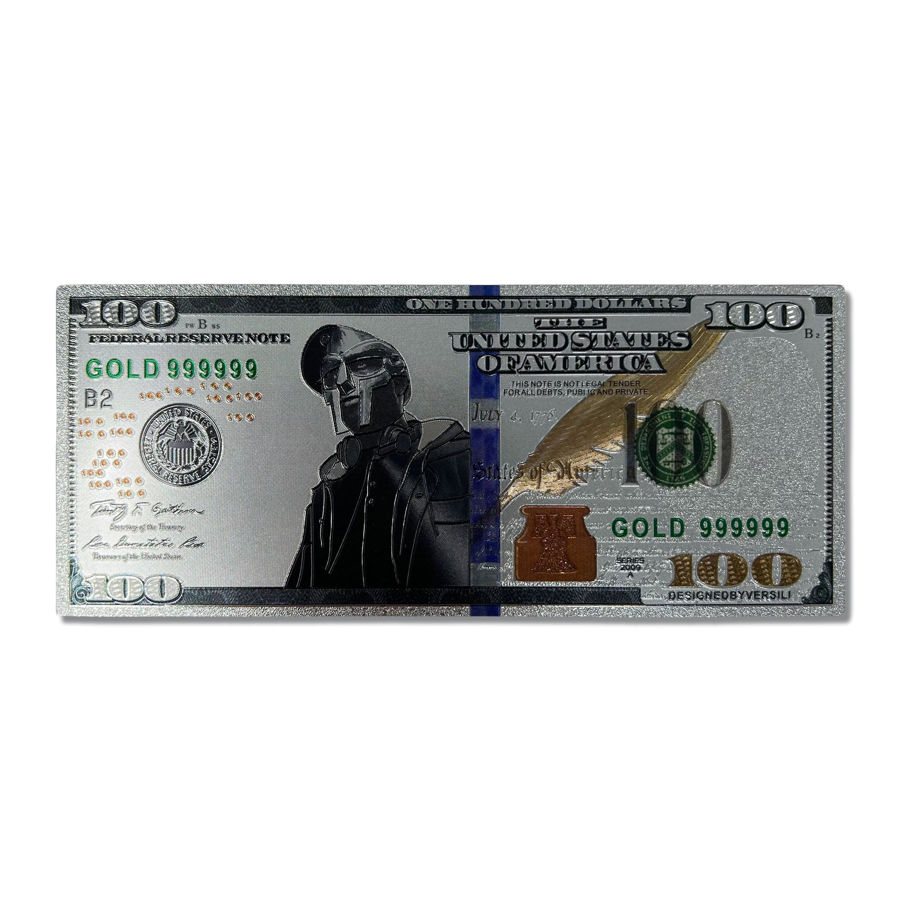 MF DOOM Money Dollar Bill