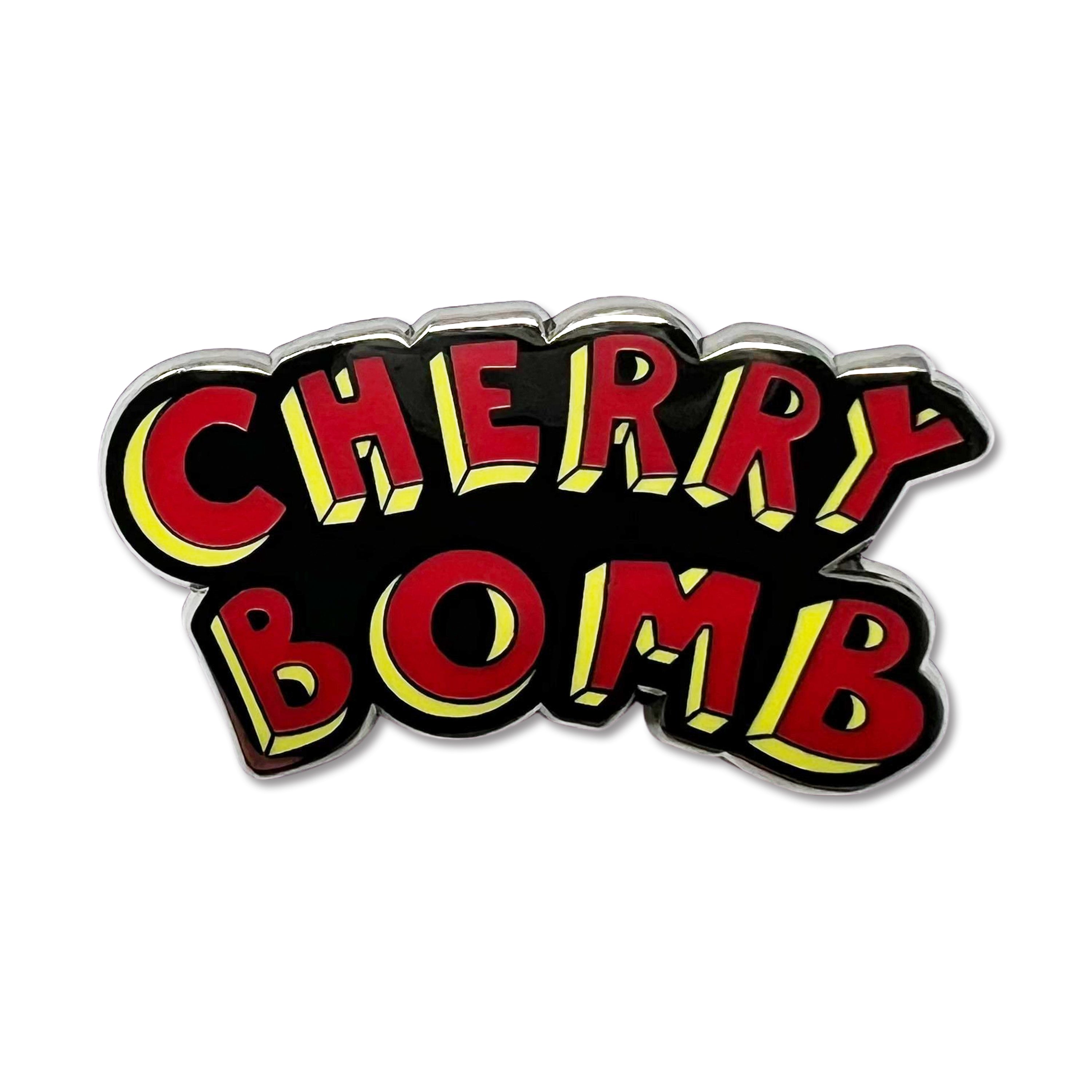 Cherry Bomb Hat Pin