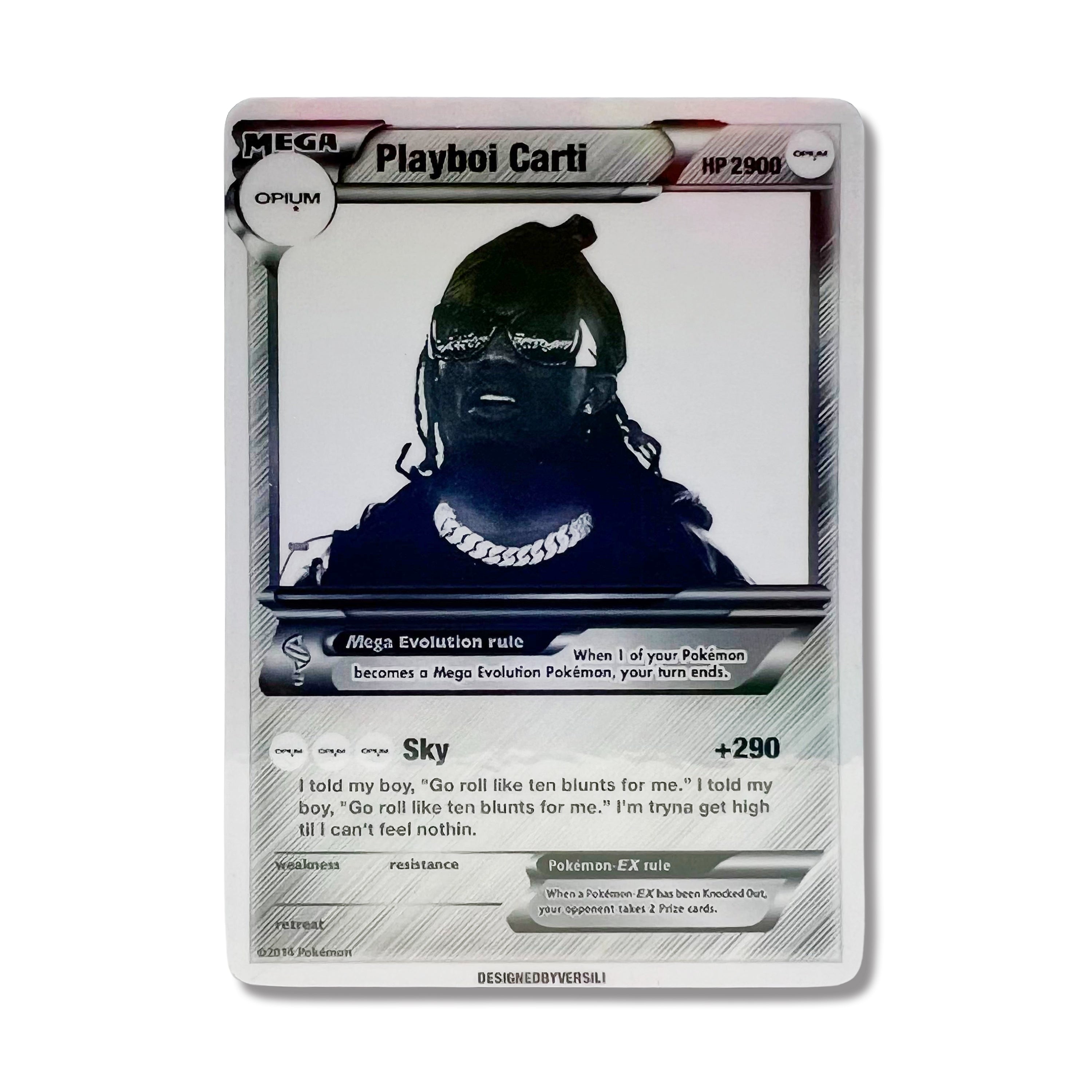 Playboi Carti Pokémon Card (Opium)