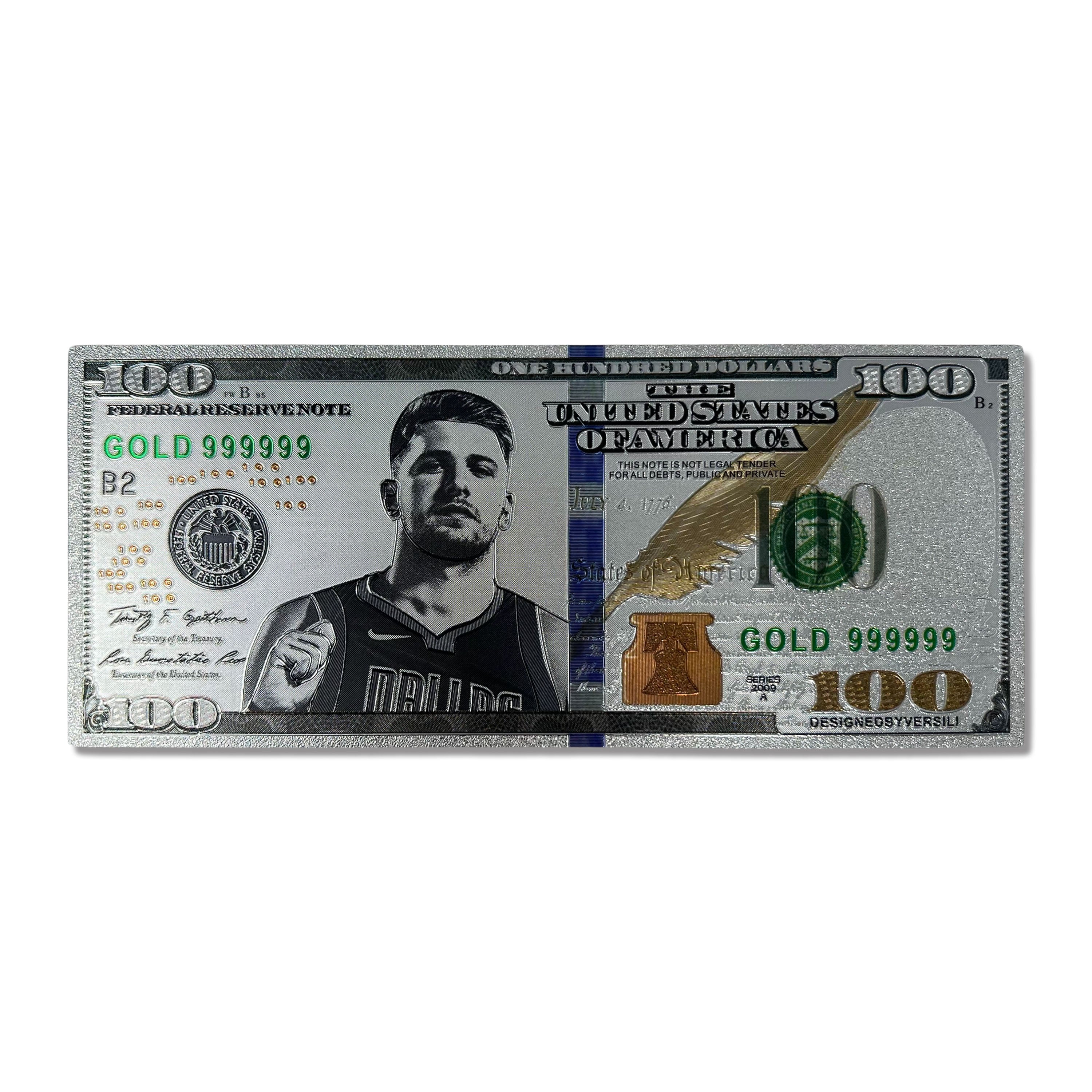 Luka Doncic Money Dollar Bill