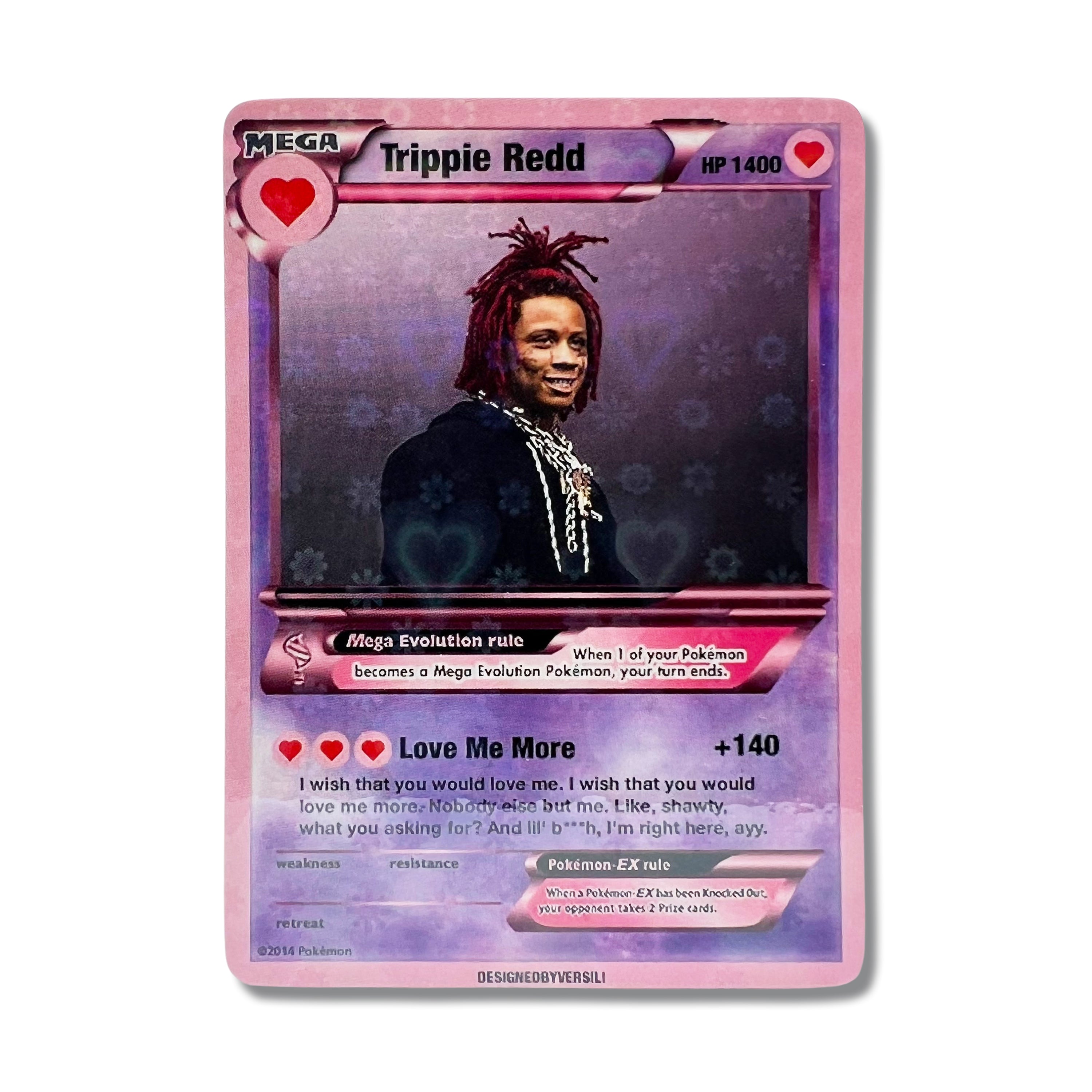 Trippie Redd Pokémon Card (Valentine’s Day)