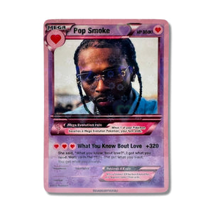 Pop Smoke Pokémon Card (Valentine’s Day)