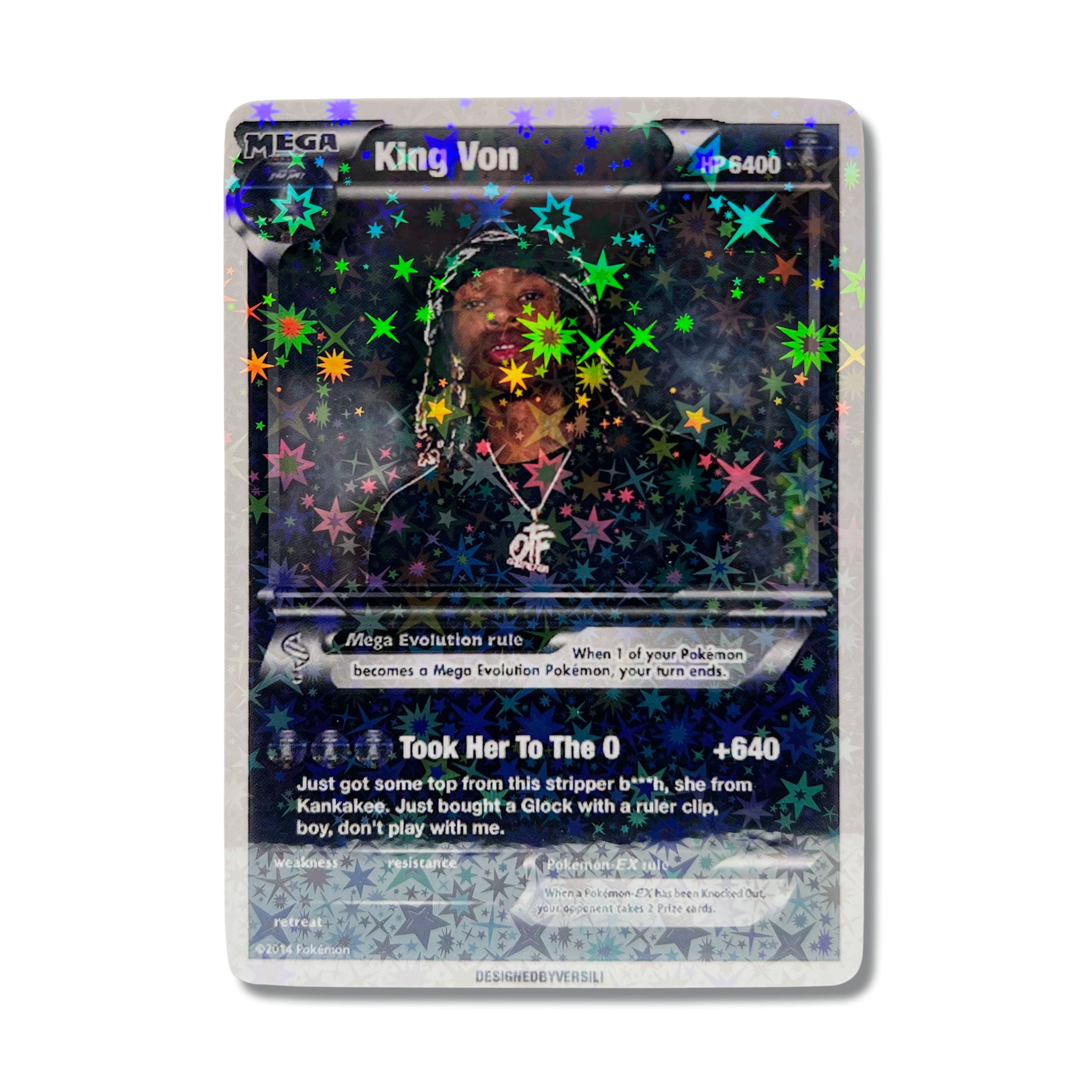 King Von Pokémon Card