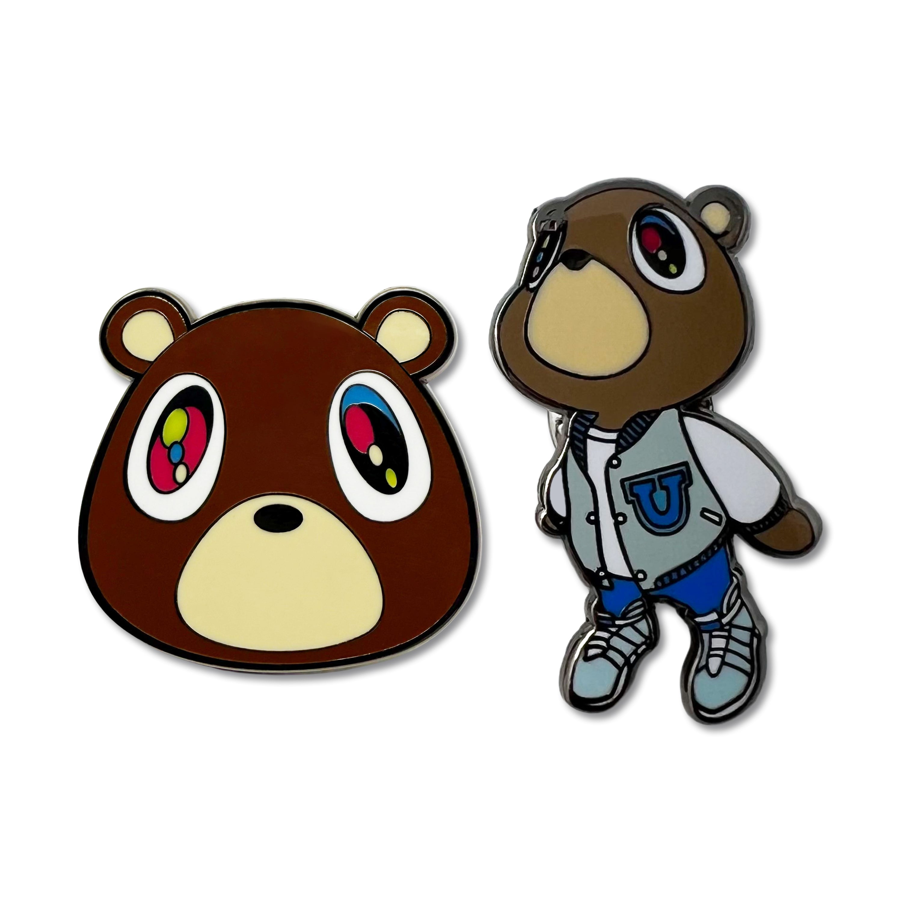 Graduation Bear Hat Pins (Set of 2)
