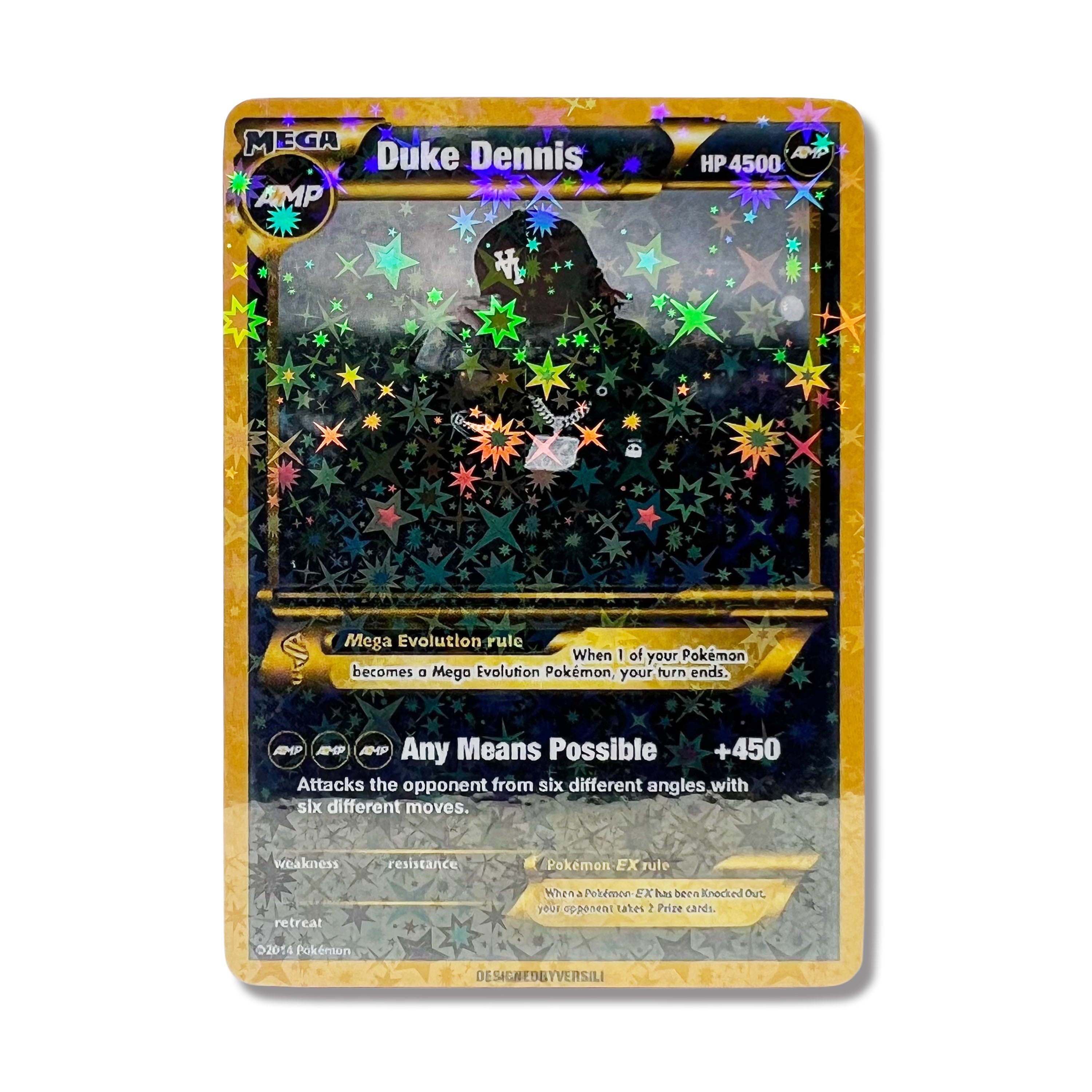 Duke Dennis Pokémon Card (AMP)