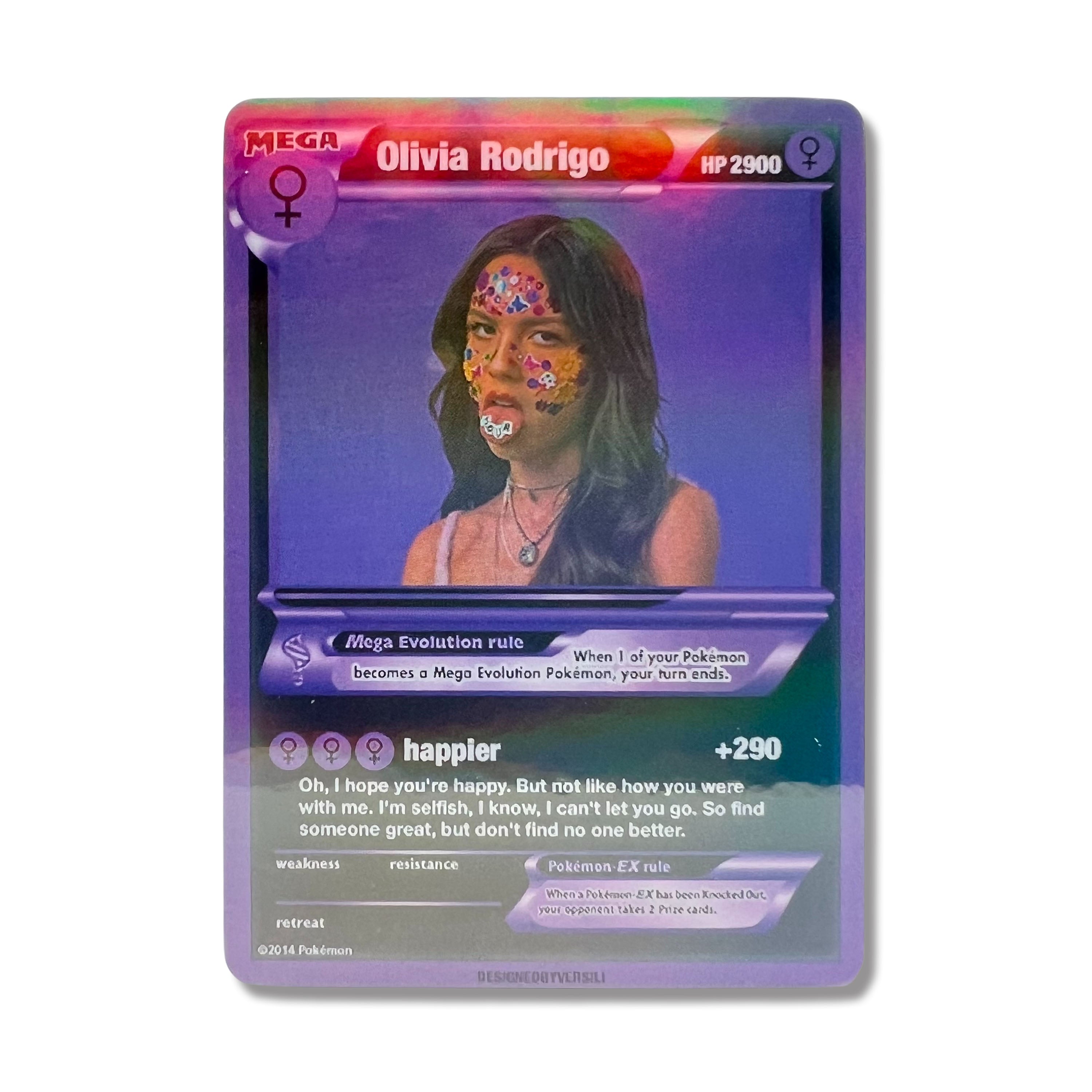 Olivia Rodrigo Pokémon Card (Women’s History Month)