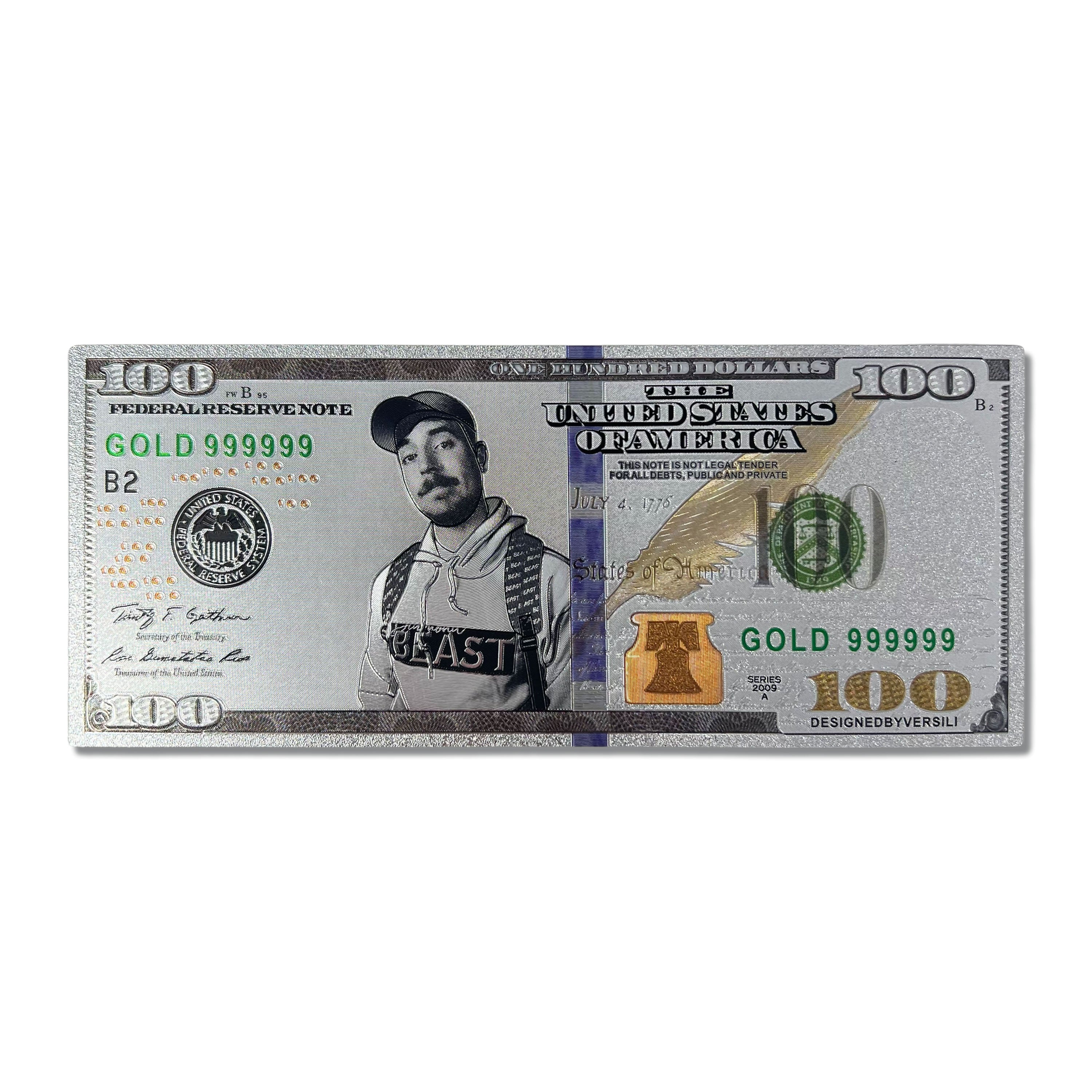 MrBeast Money Dollar Bill