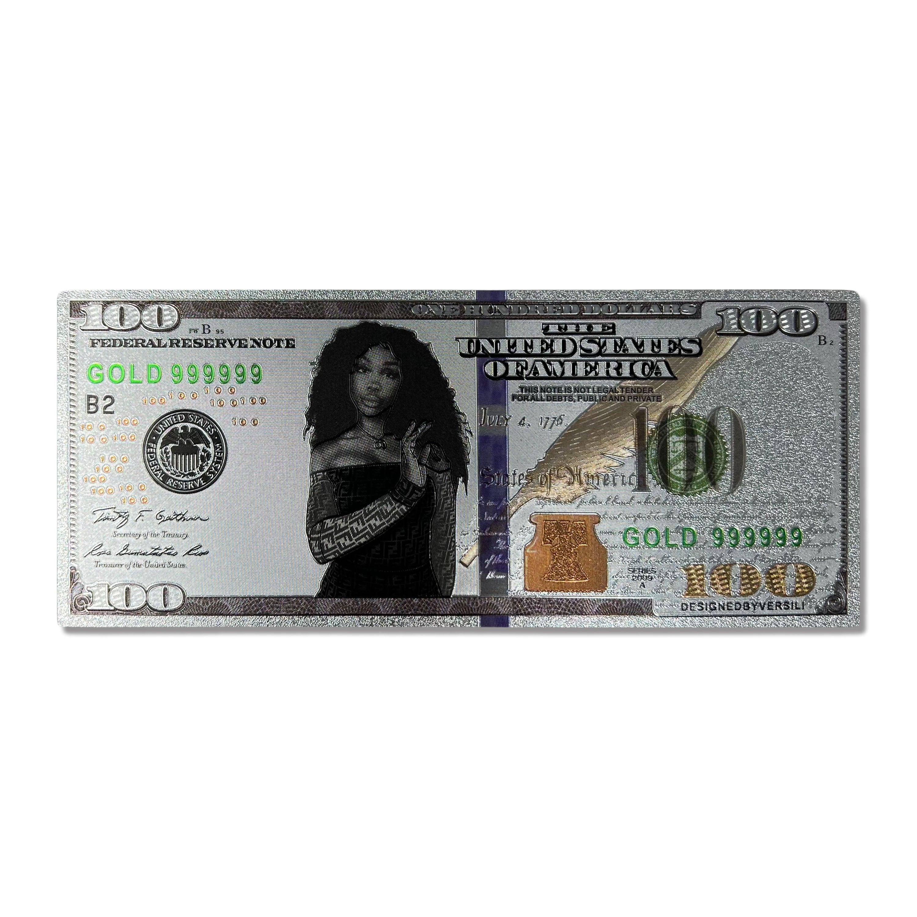 SZA Money Dollar Bill