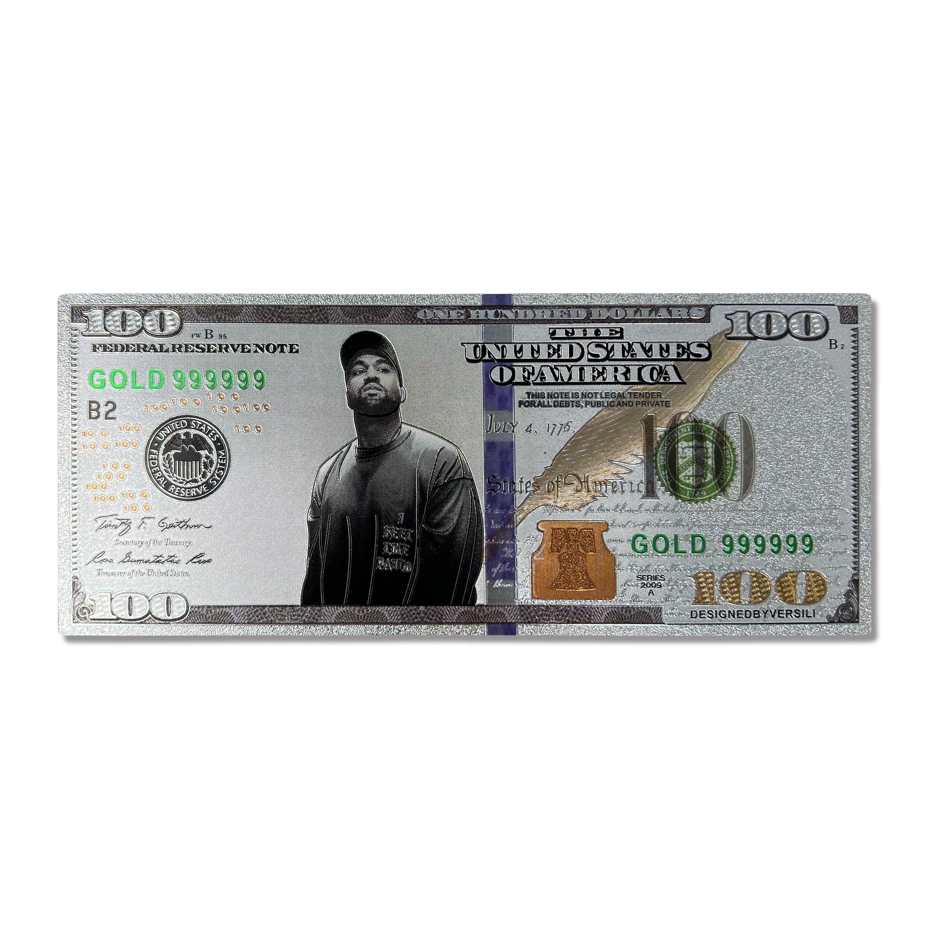 Kanye West Money Dollar Bill