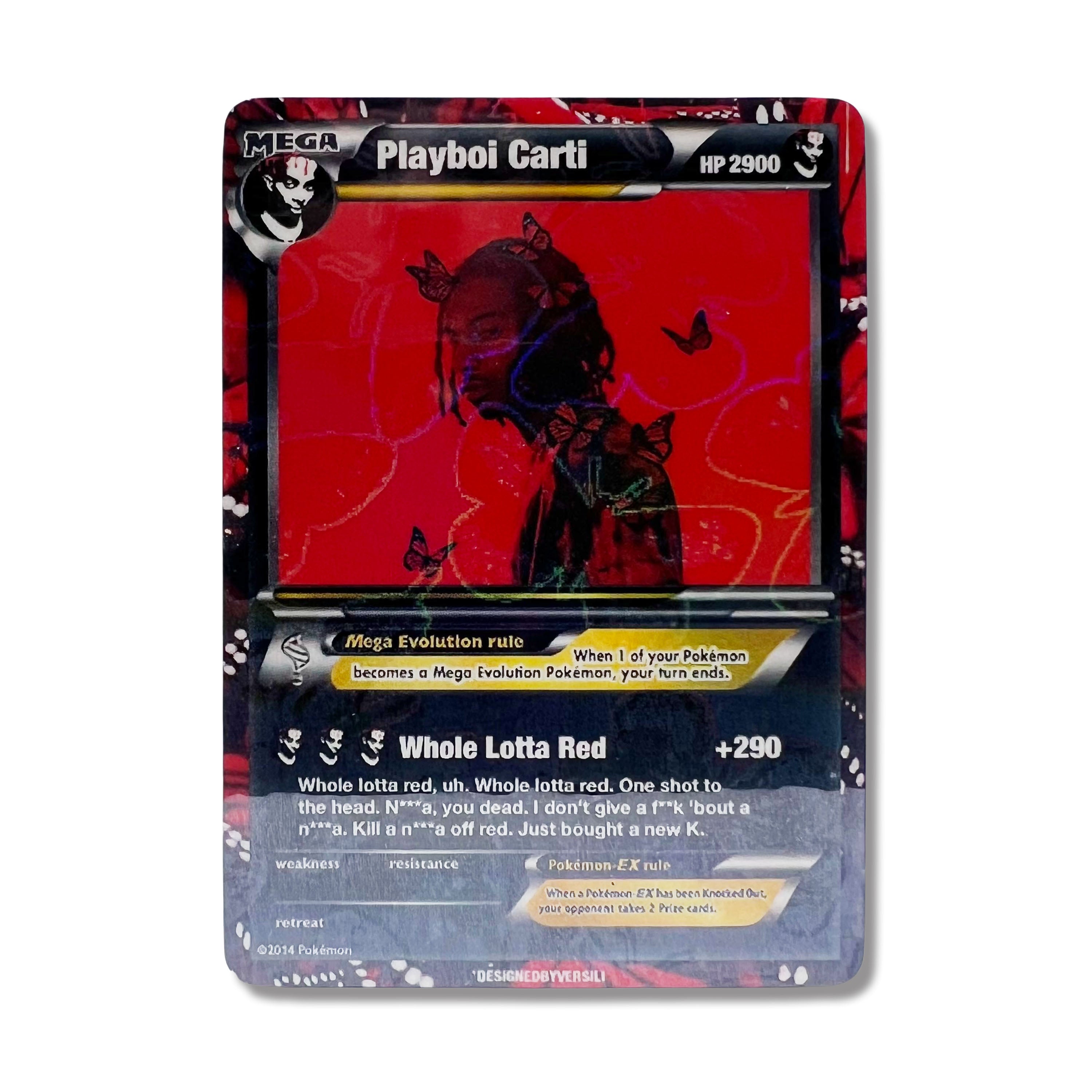 Playboi Carti Pokémon Card