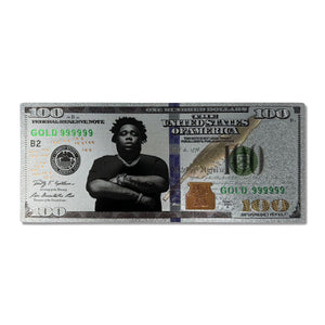 Rod Wave Money Dollar Bill