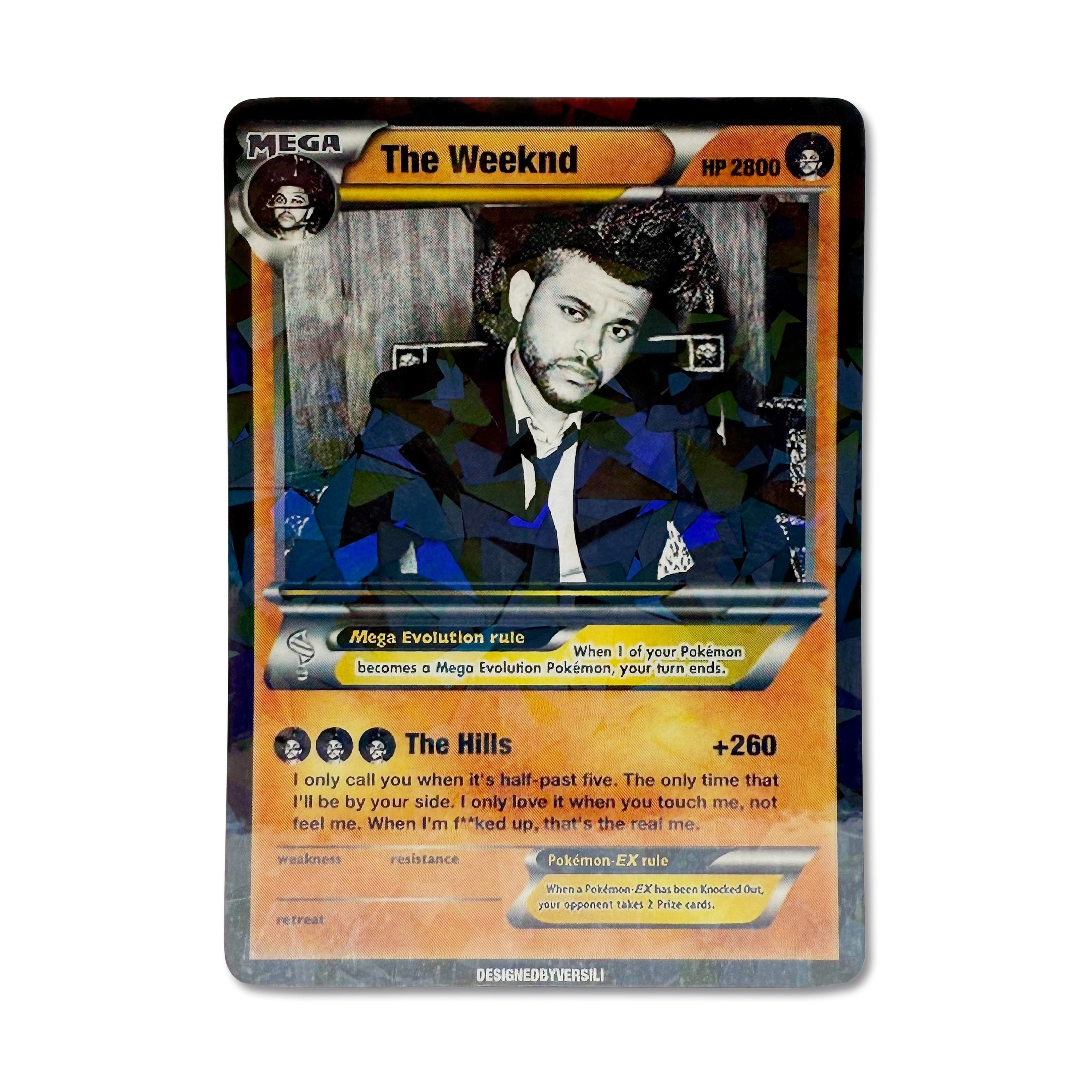 The Weeknd Pokémon Card