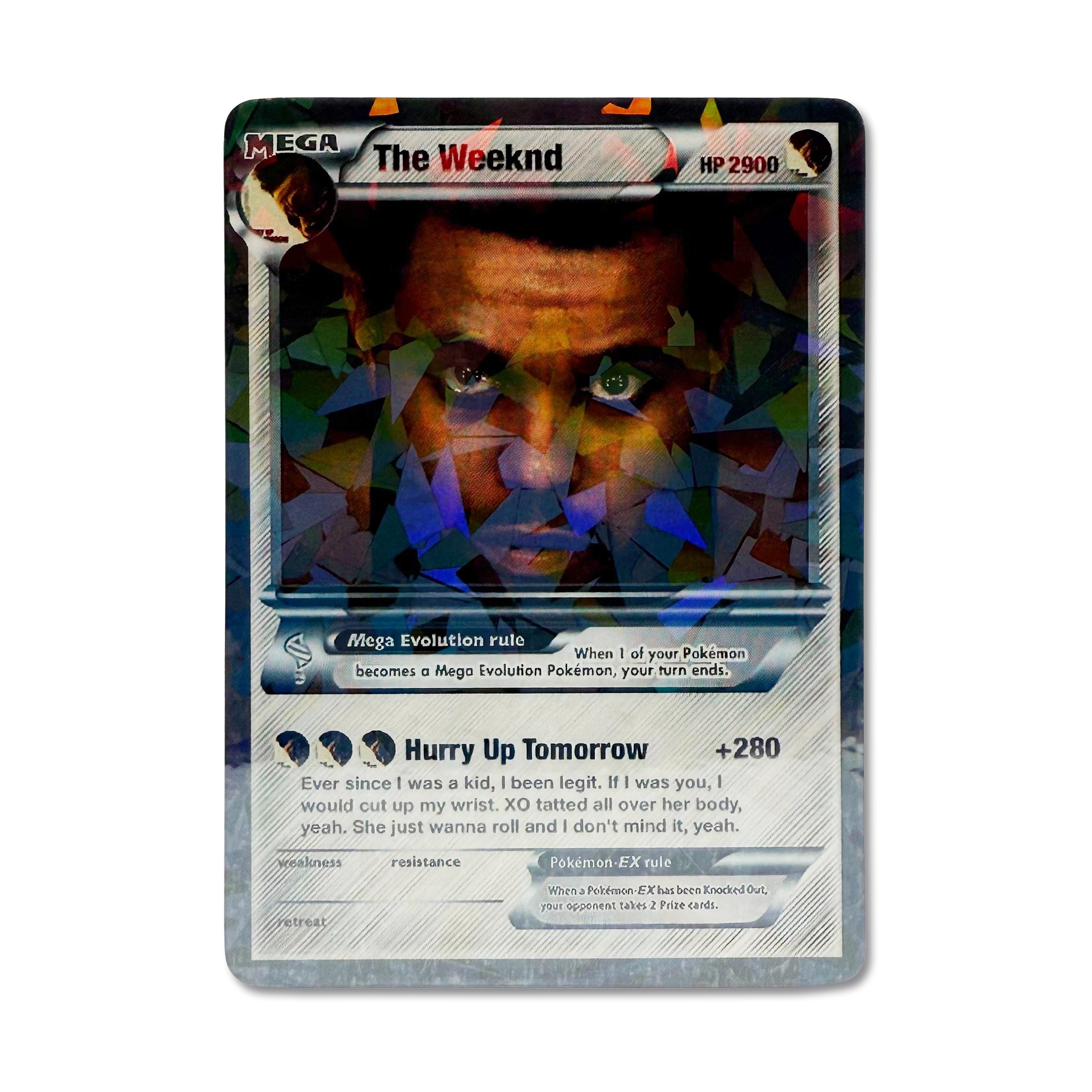 The Weeknd Pokémon Card