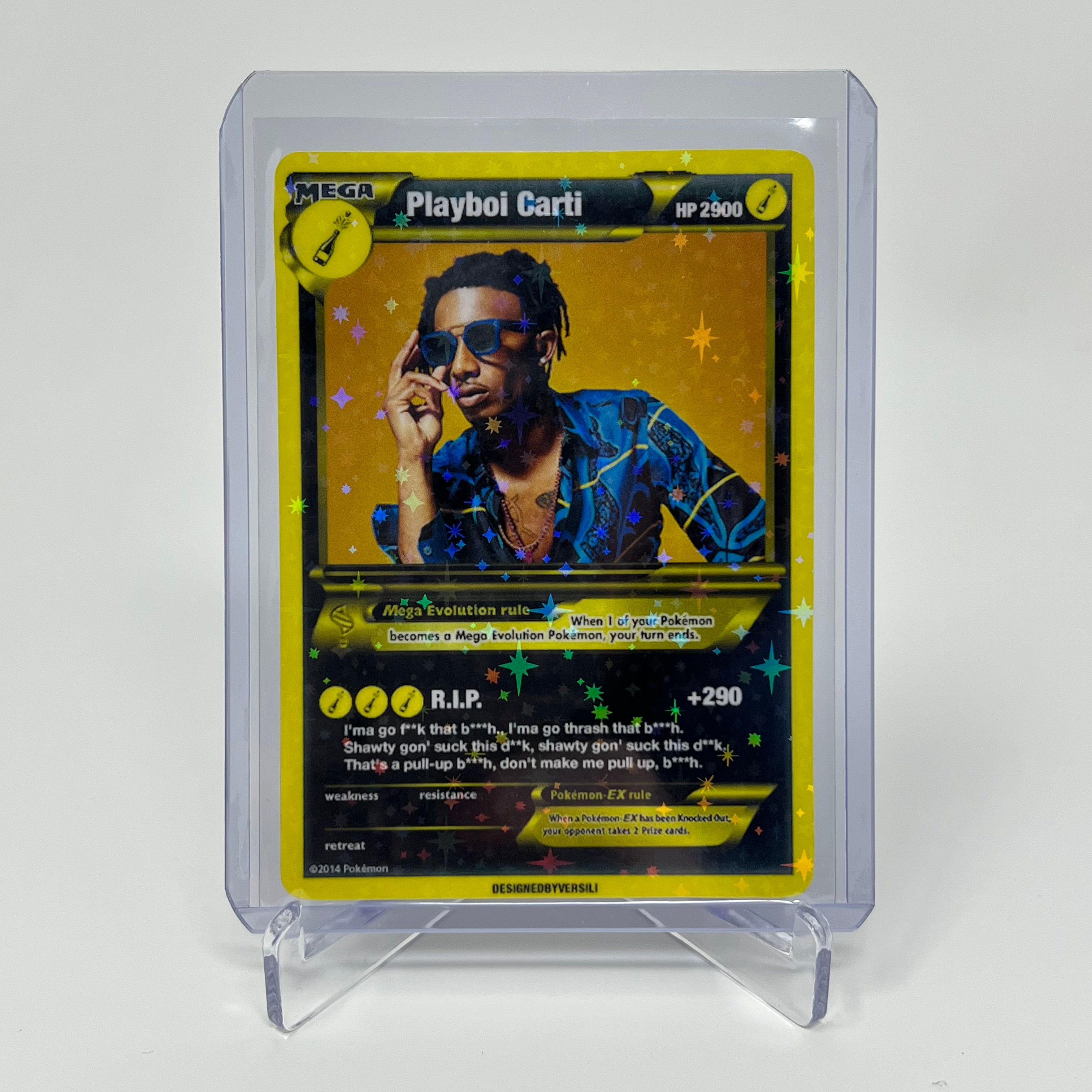 Playboi Carti Pokémon Card (New Years)