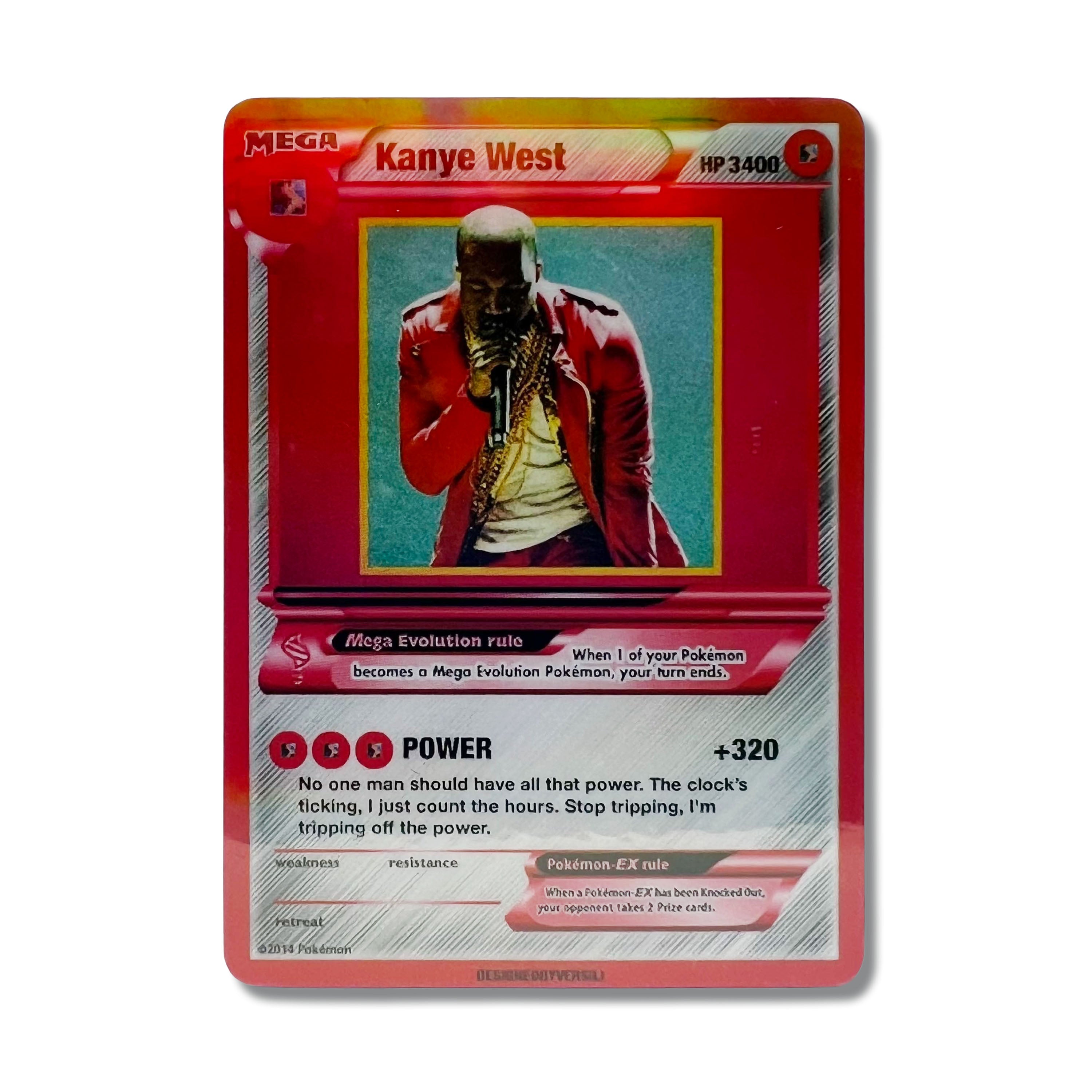 Kanye West Pokémon Card