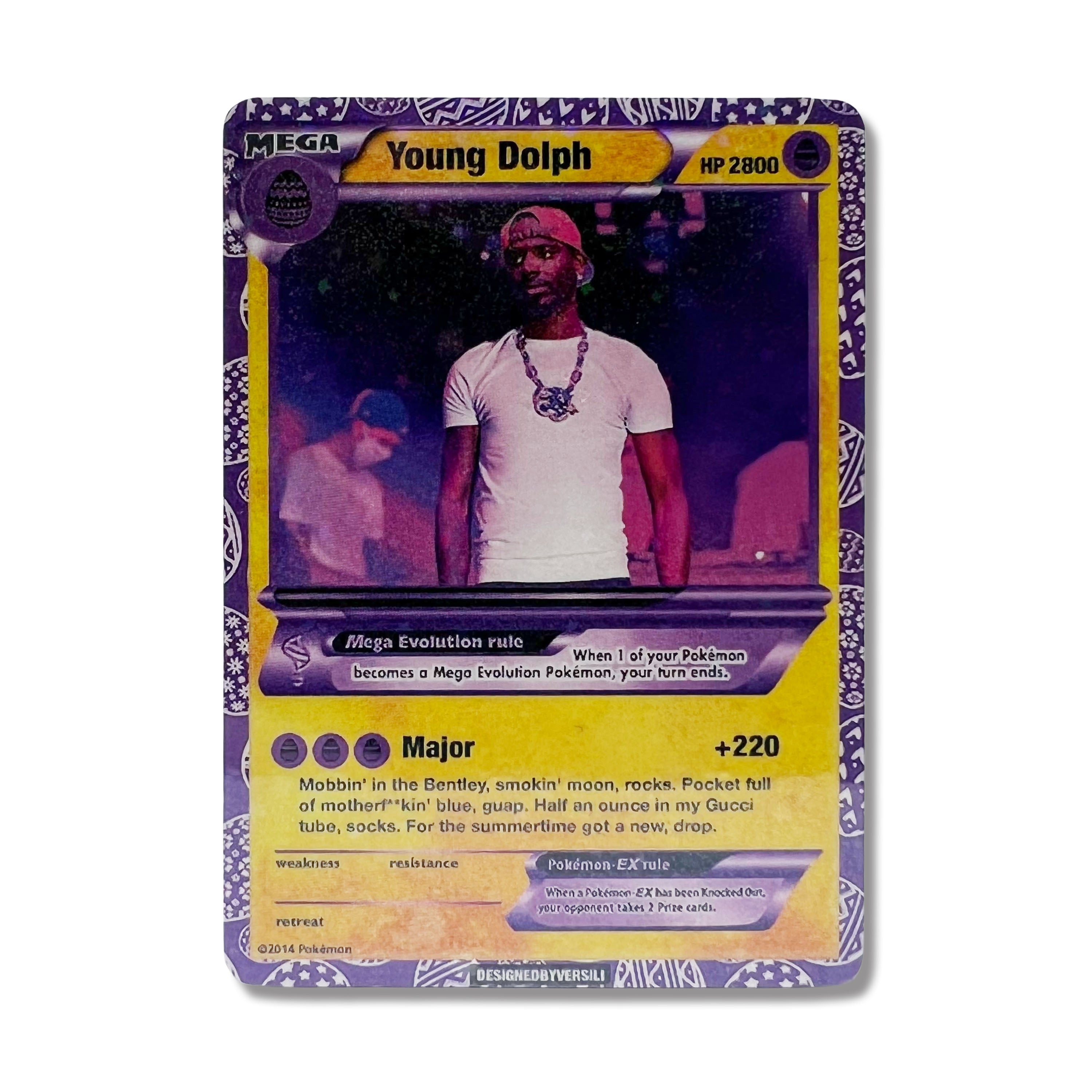 Young Dolph Pokémon Card (Easter)