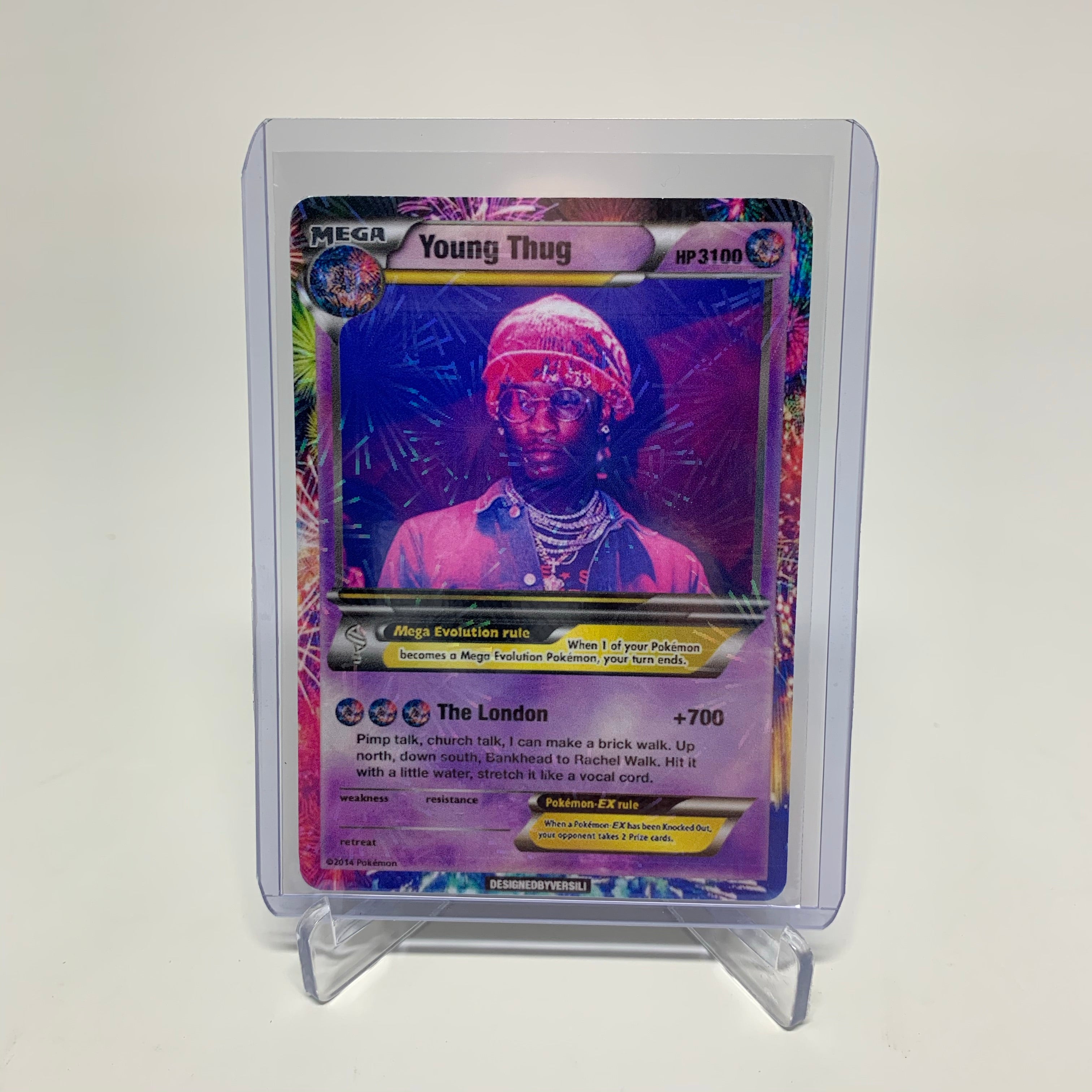 Young Thug Pokémon Card (4th of July)