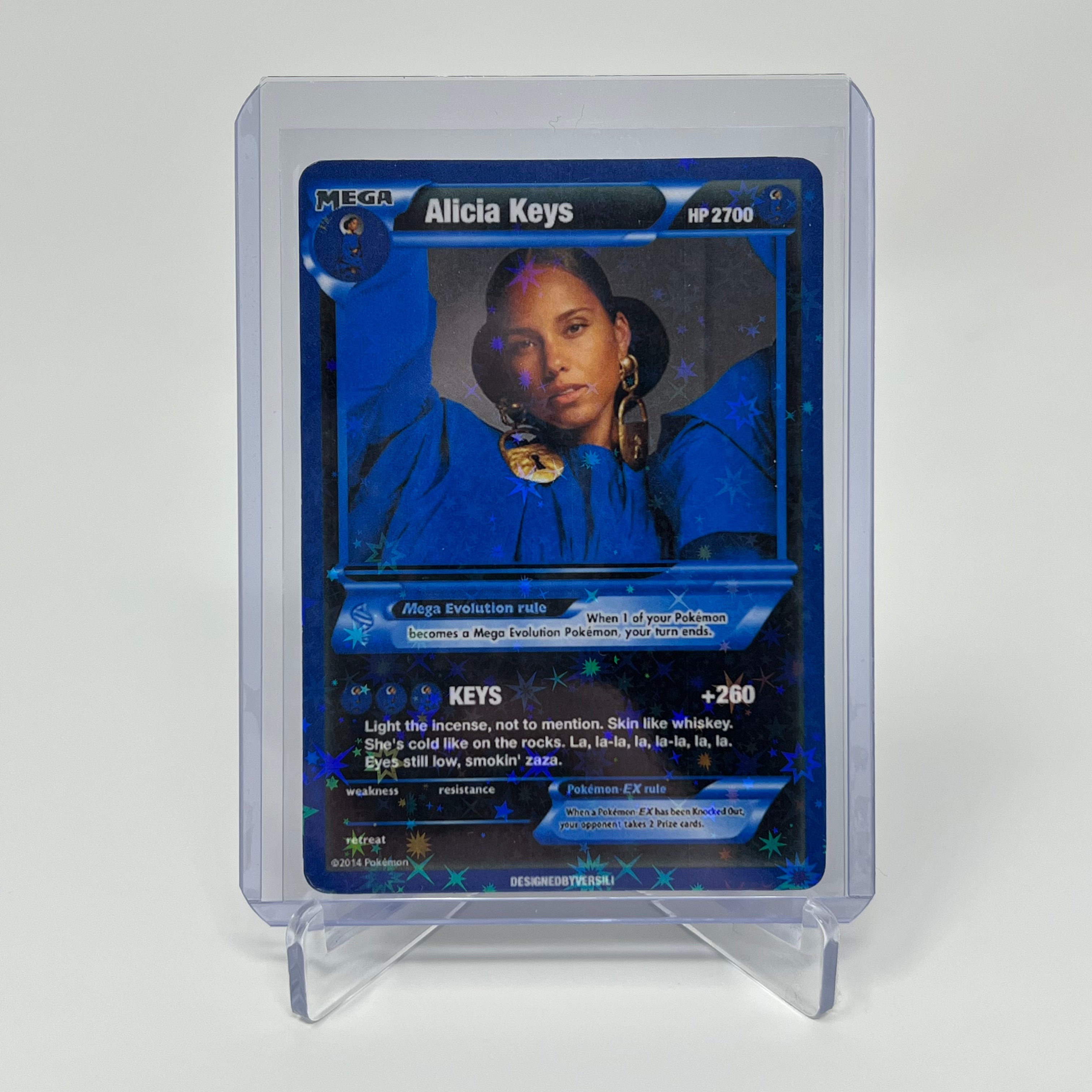 Alicia Keys Pokémon Card