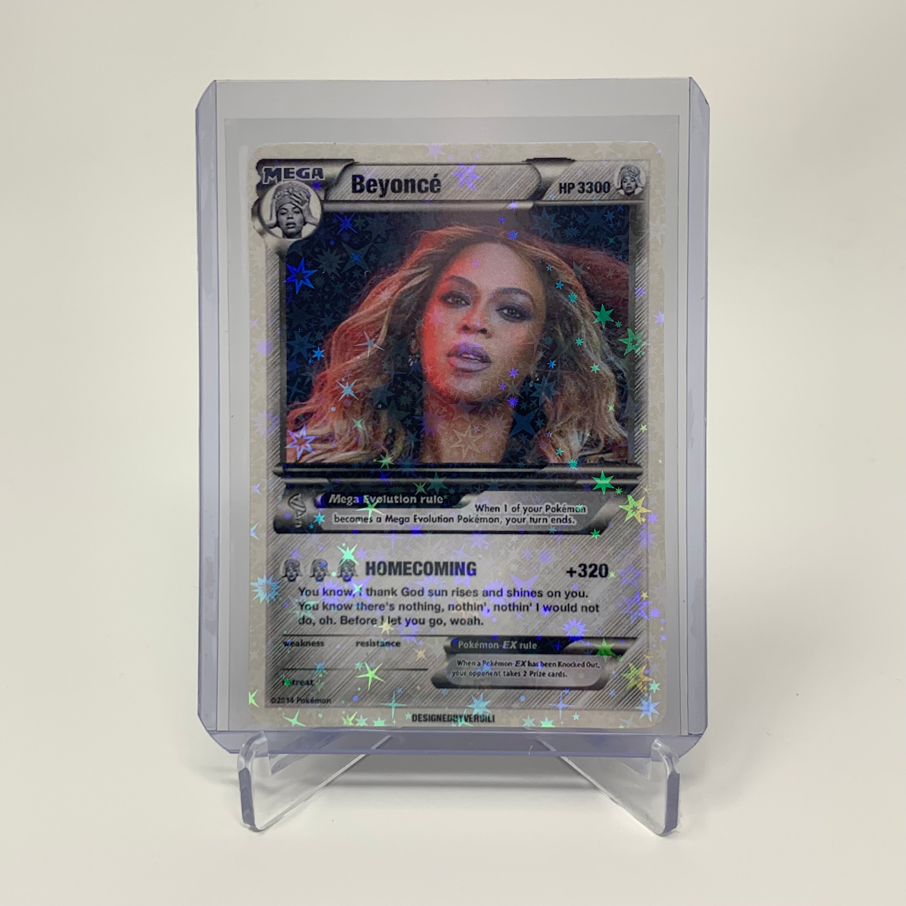 Beyonce Pokémon Card