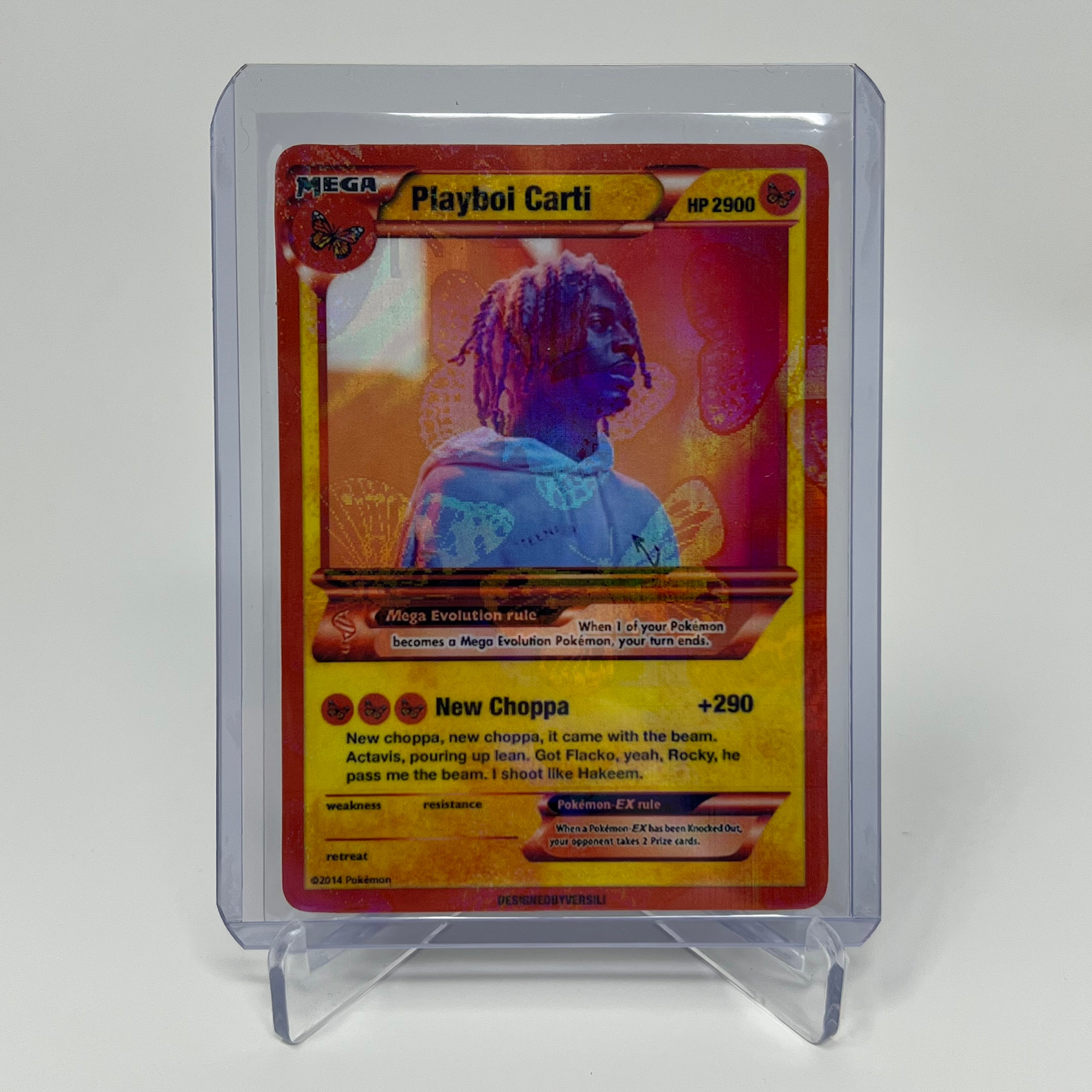 Playboi Carti Pokémon Card (Western Monarch Day)