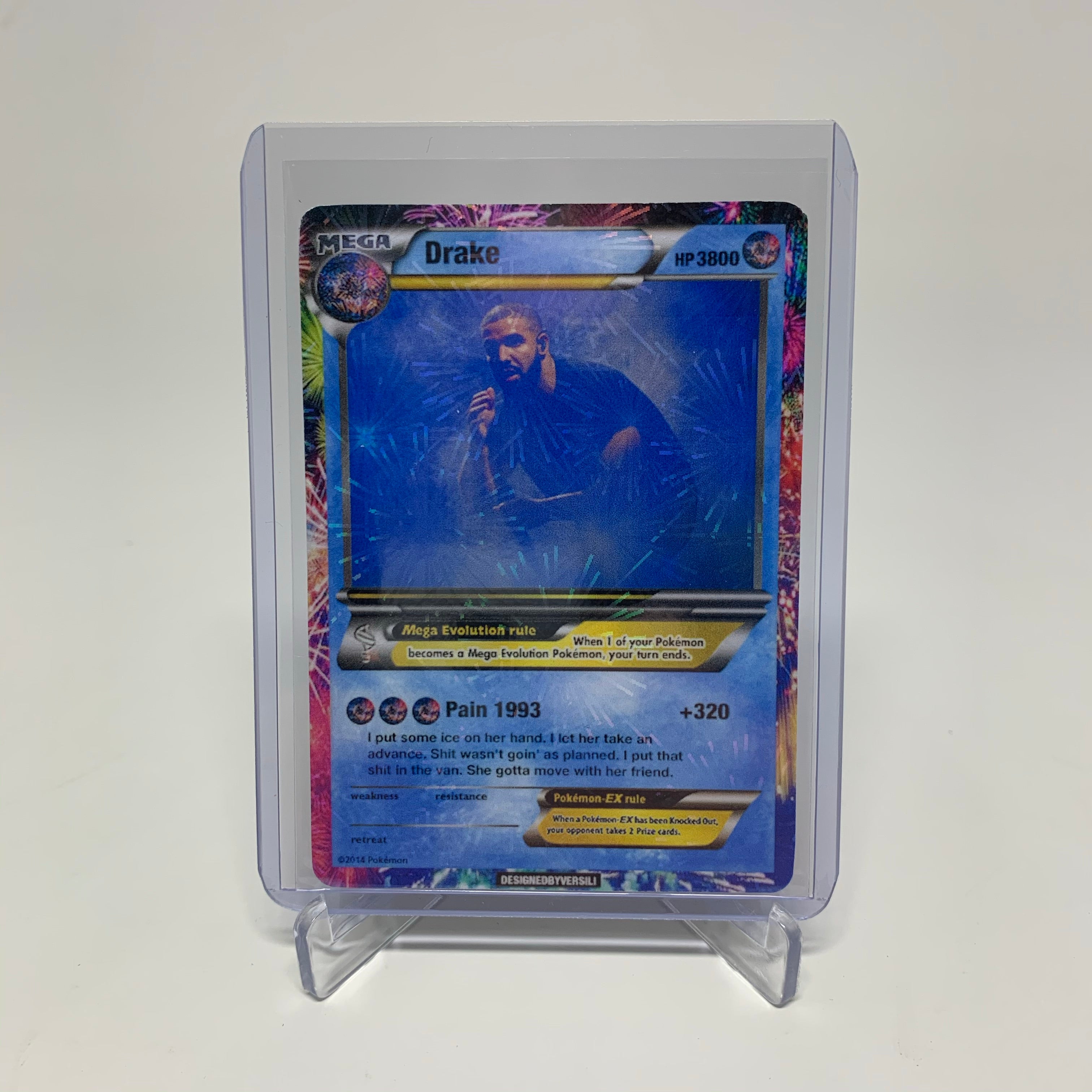 Drake Pokémon Card (4th of July)
